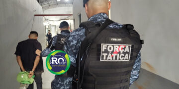 FORÇA TÁTICA: Homem preso com arma de fogo diz “o que manda no orgulho é o 38”