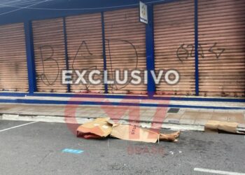 Urgente: suposto ladrão de fio é morto com o crânio esmagado no Centro de Manaus