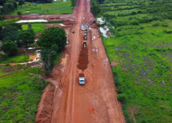 Moradores do distrito de Riozinho em Cacoal são contemplados pelas obras executadas na Rodovia-383