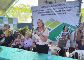 Em Machadinho do Oeste deputada Cláudia de Jesus acompanha ações do governo Lula