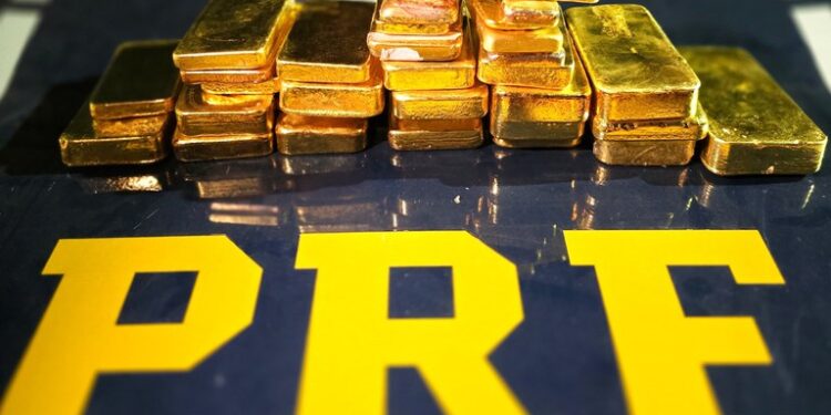 PRF realiza maior apreensão de ouro desde o início da Operação Omawe