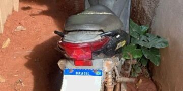 10º BPM – POLÍCIA MILITAR RECUPERA MOTONETA FURTADA EM ALTA ALEGRE DOS PARECIS