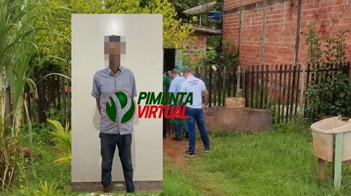 Caso “Aninha” – Autor de feminicídio é localizado e preso em residência abandonada em Pimenta Bueno