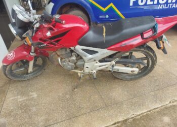 Polícia Militar recupera motocicleta e prende receptador