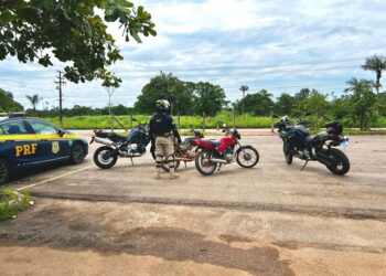 Em Porto Velho/RO, PRF recupera 2 motocicletas adulteradas em 5 minutos