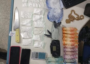 Polícia Militar prende casal por tráfico de drogas em Ariquemes