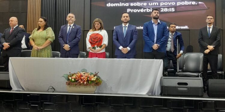 Deputado Nim Barroso prestigia posse de Affonso e reafirma compromisso com Ji-Paraná