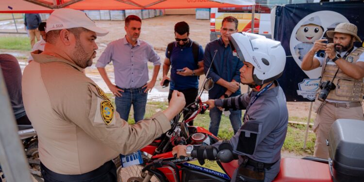 Prefeitura de Porto Velho realiza primeira blitz educativa do ano com foco em segurança