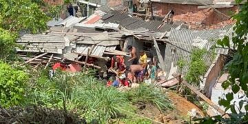 “O último refúgio”: pai e filha são encontrados mortos e abraçados em deslizamento de terra no bairro Redenção