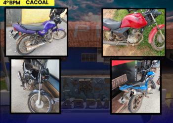 POLÍCIA MILITAR DE RONDÔNIA RECUPERA QUATRO VEÍCULOS FURTADOS EM CACOAL EM MENOS DE TRÊS DIAS