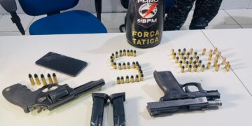 Armados na zona leste de Porto Velho são conduzidos a central