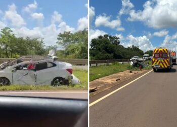 Professor do Estado de Rondônia morre em grave acidente na BR-163 em MS; veja vídeo