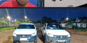 Criminoso é preso com pistola da 2ª Guerra Mundial e carro roubado em Porto Velho