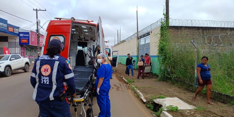 ACIDENTE: Idosa é atropelada na zona leste