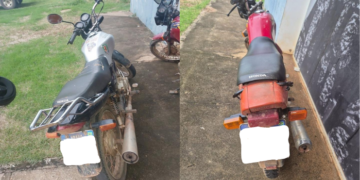 10º BPM – POLÍCIA MILITAR RECUPERA DUAS MOTOCICLETAS FURTADAS EM NOVA BRASILÂNDIA D’OESTE