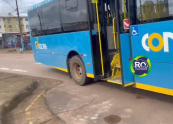 Mascarados tentaram incendiar ônibus no orgulho do madeira – VEJA VÍDEO