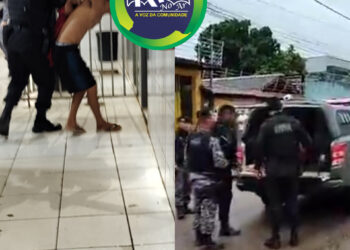 Polícia militar prendeu homem que pode ser o suspeito de incendiar viatura em oficina