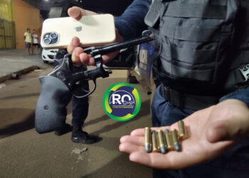 Suspeito atira contra viatura da PM é vai preso