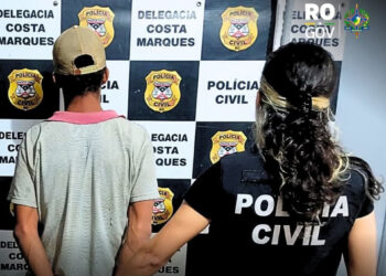 POLÍCIA CIVIL CUMPRE MANDADO DE RECAPTURA DE PRESO EM COSTA MARQUES