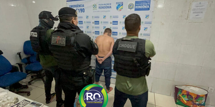 PATAMO: Perseguição em condomínio resultou com um homem preso e droga