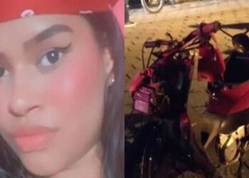 Jovem luta pela vida após acidente de moto com namorado em Itacoatiara