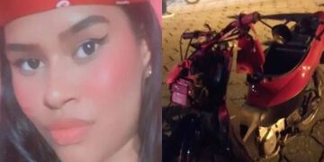 Jovem luta pela vida após acidente de moto com namorado em Itacoatiara