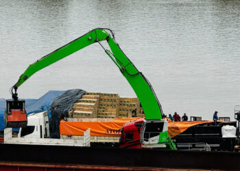 Mais de dois milhões de toneladas de insumos foram movimentados em 2024 no Porto de Porto Velho