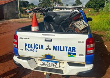 10º BPM – POLÍCIA MILITAR RECUPERA MOTOCICLETA FURTADA EM ROLIM DE MOURA