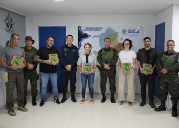 Encerramento da Visita de Integrantes do ICMBIO e Comitê UNODC no Comando Geral da PMRO