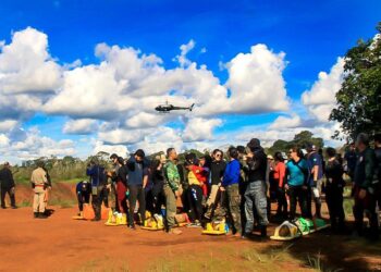 Servidores do Samu Porto Velho participam de curso de resgate em área remota em ambiente de selva