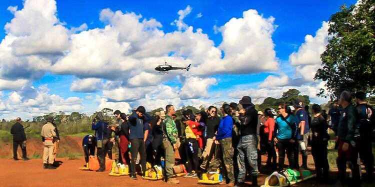 Servidores do Samu Porto Velho participam de curso de resgate em área remota em ambiente de selva
