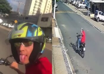 Jovem filma seus últimos momentos de vida antes de ac1dente de moto f4tal; veja vídeos