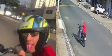 Jovem filma seus últimos momentos de vida antes de ac1dente de moto f4tal; veja vídeos