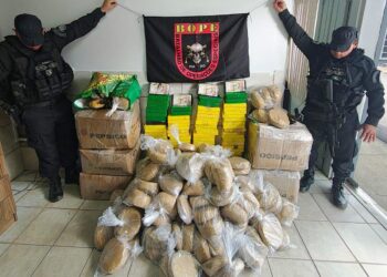 BOPE – Polícia Militar apreende cerca de 360 quilos de drogas em Porto Velho