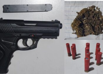 POLÍCIA MILITAR PRENDE SUSPEITO COM DROGAS E SIMULACRO EM VILHENA