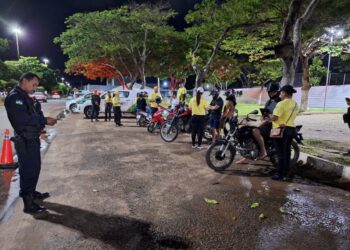 Operação Corta Giro da Polícia Militar em parceria com o Detran apreende motos irregulares em todo Estado