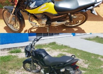 POLÍCIA MILITAR RECUPERA MOTOCICLETAS FURTADAS DE AUTO ESCOLA EM VILHENA