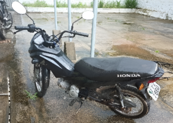 10º BPM – POLÍCIA MILITAR RECUPERA MOTOCICLETA FURTADA EM ALTA FLORESTA D’OESTE
