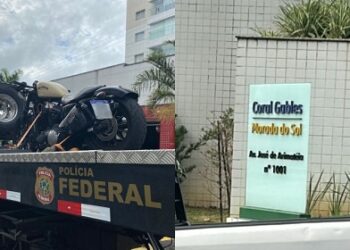 Advogado que agrediu policial federal tem moto de luxo apreendida pela PF no Condomínio Coral Gables em Manaus