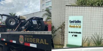 Advogado que agrediu policial federal tem moto de luxo apreendida pela PF no Condomínio Coral Gables em Manaus