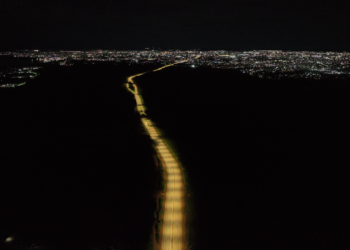 Trecho da BR-364 volta a ser iluminado após quatro anos de espera
