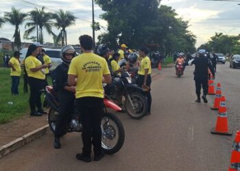 Ação conjunta do Detran-RO reúne fiscalização e educação com objetivo de salvar vidas, em Porto Velho
