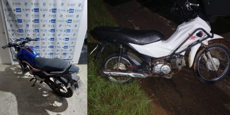 Em Ariquemes PM recupera motocicletas e apreende autor de furto