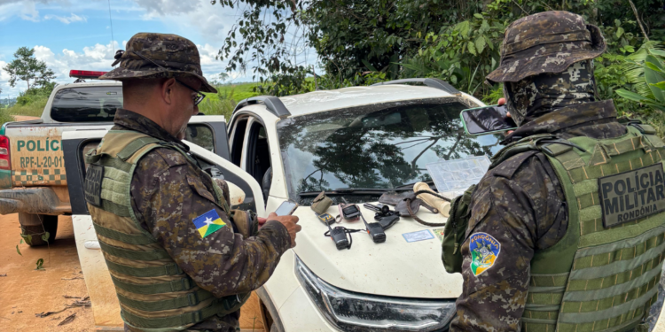 Polícia Ambiental flagra suspeitos de caça ilegal na região do Parque Estadual Guajará-Mirim