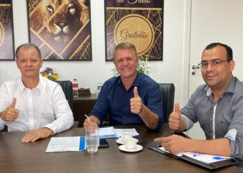 Em visita ao Deputado Luizinho Goebel, prefeito Edinho da Rádio reivindica recursos para diversos setores de Colorado