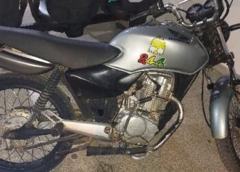 PM recupera motocicleta durante atendimento de perturbação do sossego em Ariquemes