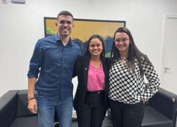 Deputada Dra. Taissa fortalece parceria com prefeito Lucas Nunes e vereadora Daiane dos Goiano de Primavera de Rondônia