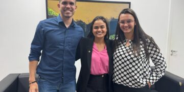 Deputada Dra. Taissa fortalece parceria com prefeito Lucas Nunes e vereadora Daiane dos Goiano de Primavera de Rondônia