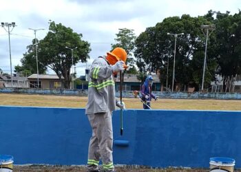 Com mão de obra reeducanda, governo de RO intensifica manutenção e limpeza de espaços públicos, em Porto Velho