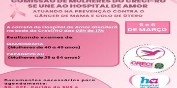 COMISSÃO DE MULHERES DO CRECI-RO SE UNE AO HOSPITAL DE AMOR